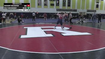 285 lbs Quarterfinal - Zachary Delsanter, Penn vs Billy McChesney, New York City Regional Training Center