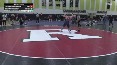 285 lbs Quarterfinal - Zachary Delsanter, Penn vs Billy McChesney, New York City Regional Training Center