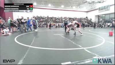 120 lbs Consi Of 8 #2 - Denver Norwood, Cowboy Wrestling Club vs Rueban Marston, Perry Wrestling Academy