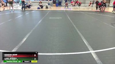 52 lbs Round 1 (6 Team) - Kendon Hemp, Riverheads vs Luke Worall, Midlothian Miners