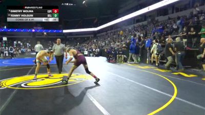 150 lbs Consi Of 8 #1 - Dimetry Molina, Esperanza (SS) vs Tommy Holguin, Bellarmine (CC)