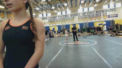 95 lbs Round 4 - Leah Fitzgerald, Central Florida Wrestling vs Amy Valenzuela, Ocoee Wrestling Club