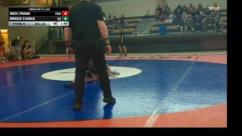 150 lbs Briggs Caudle, Dickinson vs Broc Frank, Powell