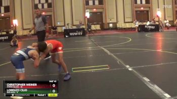 75 lbs Finals (8 Team) - Lorenzo Cilio, Bad Bass vs Christopher Weiner, SVRWC Black