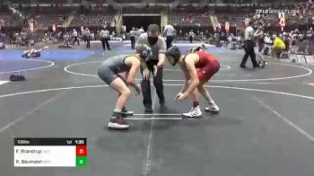 109 lbs Round Of 16 - Flynn Brandrup, War Hammer Wrestling vs Kale Baumann, North Montana Wrestling Club