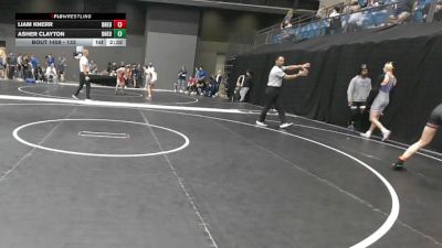 133 lbs Cons. Round 4 - Liam Knerr, Doane University vs Asher Clayton, Doane University