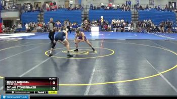 132 lbs Round 1 (4 Team) - Brody Gobbell, Father Ryan vs Dylan Stonebraker, West Forsyth