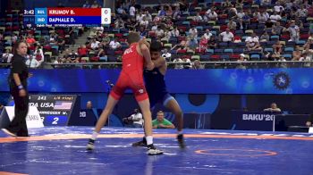 51 kg 1/8 Final - Boris Krumov, Bulgaria vs Dhiraj Daphale, India