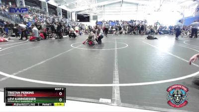 92 lbs Round 1 (4 Team) - Levi Kanngiesser, Potentially Dangerous vs Tristan Perkins, Midwest Gold