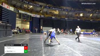 165 lbs Consolation - Jacob Thalin, Cal State Bakersfield vs Julian Ramirez, Finger Lakes