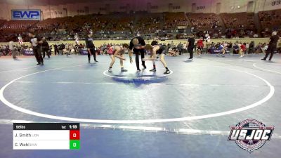 98 lbs Quarterfinal - Jackson Smith, Lions Wrestling Academy vs Cordeus Wahl, Bristow Youth Wrestling