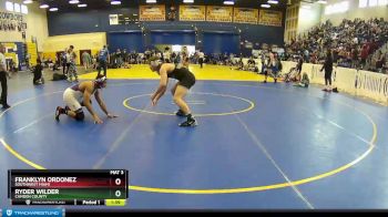 182 Gold Round 1 - Ryder Wilder, Camden County vs Franklyn Ordonez, Southwest Miami