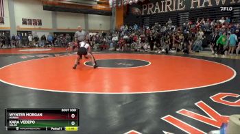 105 lbs Quarterfinal - Kara VeDepo, Solon vs Wynter Morgan, Marion