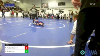 52 lbs 3rd Place - Nash McCuistion, Pryor Tigers vs Sutton Stites, R.A.W.