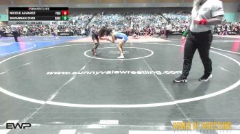106 lbs Round Of 16 - Nicole Alvarez, Predators Wrestling Club vs Savannah Choi, Rancho Bernardo Wrestling Club (RBWC)