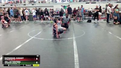 60 lbs Round 2 (6 Team) - Kellan Winters, U2 Upstate Uprising vs Nathanael Kanagy, Glasgow WA