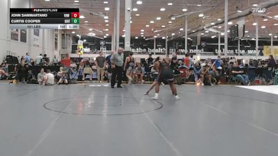 191 lbs Rr Rnd 5 - John Sammartano, VHW Blue - HSC vs Curtis Cooper, Grit Mat Club Red - HSC