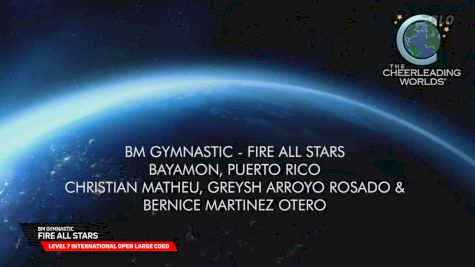 BM Gymnastic - Fire All Stars [2026 L7 International Open Large Coed Finals] 2026 The Cheerleading Worlds