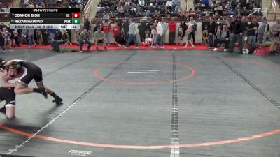 90_B lbs Consi Of 8 #2 - Connor Bish, Oil City vs Nezar Haddad, Parkland