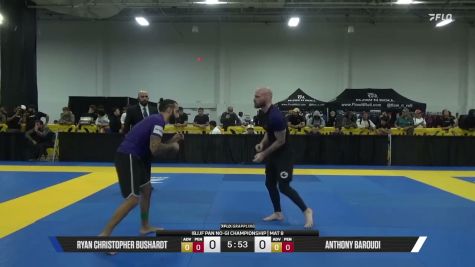 Ryan Christopher Bushardt vs Anthony Baroudi 2026 Pan IBJJF Jiu-Jitsu No-Gi Championship