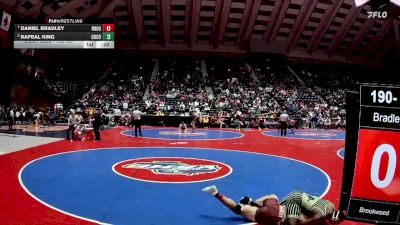 190-6A Cons. Round 1 - Daniel Bradley, Brookwood vs Rafeal King, Colquitt County