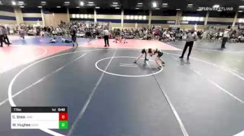 77 lbs 2nd Place - Carter Sosa, LAWC/Chaminade vs Will Hughes, Roundtree Wr Ac