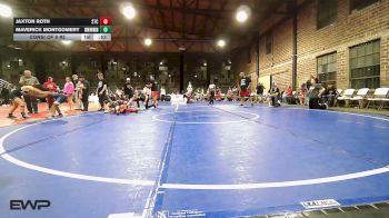 132 lbs Consi Of 8 #2 - Jaxton Roth, Sallisaw Takedown Club vs Maverick Montgomery, Skiatook Youth Wrestling