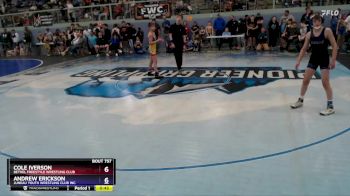 97 lbs 3rd Place Match - Andrew Erickson, Juneau Youth Wrestling Club Inc. vs Cole Iverson, Bethel Freestyle Wrestling Club