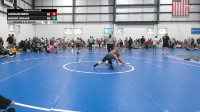 113 lbs Round 5 (6 Team) - Maggie Winans, GREAT NECK WRESTLING CLUB GOLD vs Lachlan Smith, NC LEGEND