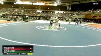 106 lbs Cons. Round 3 - Shane Bayley, Borah vs Rhilan Mays, Highland