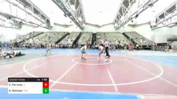 200 lbs Quarterfinal - Ciro Perrone, Long Beach vs AJ Reinoso, Frost Gang