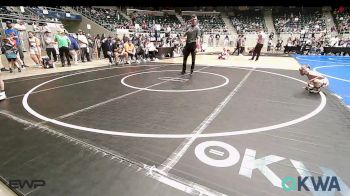 58 lbs Quarterfinal - Noah Fresquez, Cowboy Wrestling Club vs Waylon Cooper, Sperry Wrestling Club