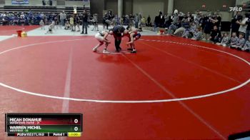 115 lbs Semis (4 Team) - Micah Donahue, Watertown-Mayer vs Warren Michel, Westfield