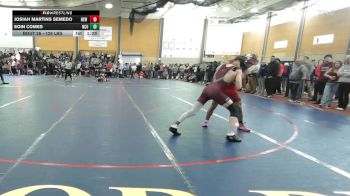 126 lbs Round Of 32 - Josiah Martins Semedo, New Bedford vs Eoin Comes, North Country