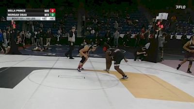 185 lbs Quarterfinal - Bella Prince, North Andover vs Morgan Obas, Northbridge