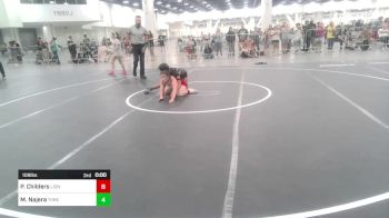 109 lbs Consi Of 8 #1 - Malina Moore, Marana WC vs Ashley Gomez, Imperial Tigers