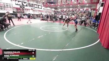 170 lbs Quarterfinal - Kameron Phillips, Temecula Valley vs Boris Guardado, JW North