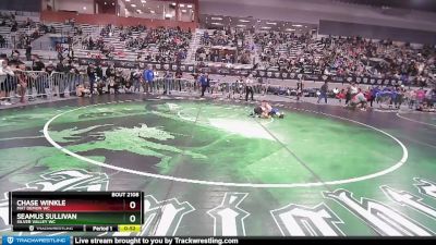 84 lbs Quarterfinal - Chase Winkle, Mat Demon WC vs Seamus Sullivan, Silver Valley WC