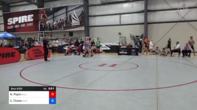 74 kg Consi Of 32 #2 - Nathan Pepin, Bulldog Elite vs Carter Chase, Ohio Regional Training Center