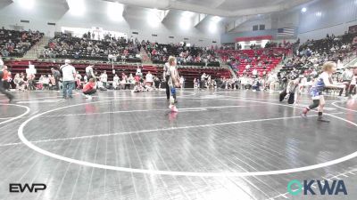 60 lbs 3rd Place - Evelyn Smallwood, Dark Cloud Wrestling Club vs Ava Rutledge, Chieftain Wrestling Club