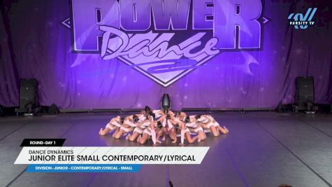 Dance Dynamics - Junior Elite Small Contemporary/Lyrical [2025 Junior - Contemporary/Lyrical - Small Day 1] 2025 Power Dance Grand Nationals