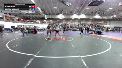 160 lbs Cons. Round 1 - Amitria McNack, Avila vs Alexa Wolf, William Penn