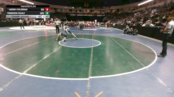 5A 150 lbs Champ. Round 1 - Trenton Pauly, La Cueva vs Aiden Coleman, Piedra Vista