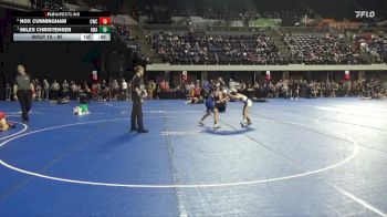 85 lbs Quarterfinal - Miles Christensen, Heartland Wrestling Academy vs Nox Cunningham, Outlaw Wrestling Club