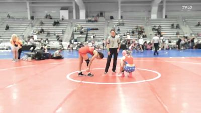 126 lbs Rr Rnd 2 - Marlee Solomon, Quest School Of Wrestling Girls - HSG vs Taylor Hunt, OBWC Superheros Rambeau - HSG