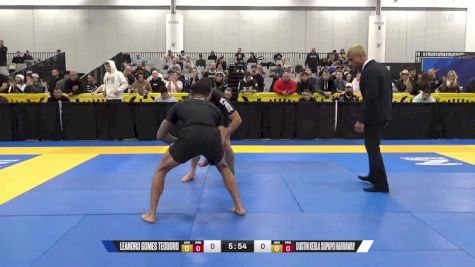 Dustin Keola Supapo Harraway vs Leandro Gomes Teodoro 2024 World IBJJF Jiu-Jitsu No-Gi Championship