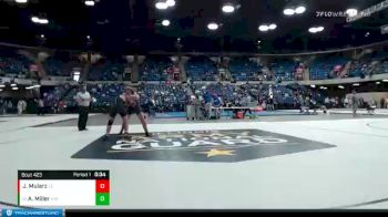 160 lbs Cons. Round 1 - Andrew Miller, Hinsdale South vs Jack Mularz, Lincoln-way East