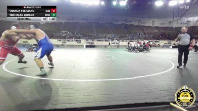 B5A-285 lbs Semifinal - Nicholas Lozano, Newcastle vs Joshua Feliciano, Claremore