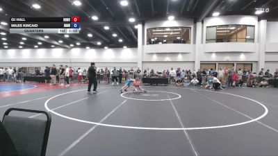 88 lbs Quarters - OJ Hall, Richmond Hill Wrestling Club vs Miles Kincaid, Midlothian Miners WC