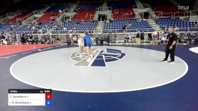 285 lbs Cons 16 #2 - Zayne Candelaria, AZ vs Grant Stromberg, WI